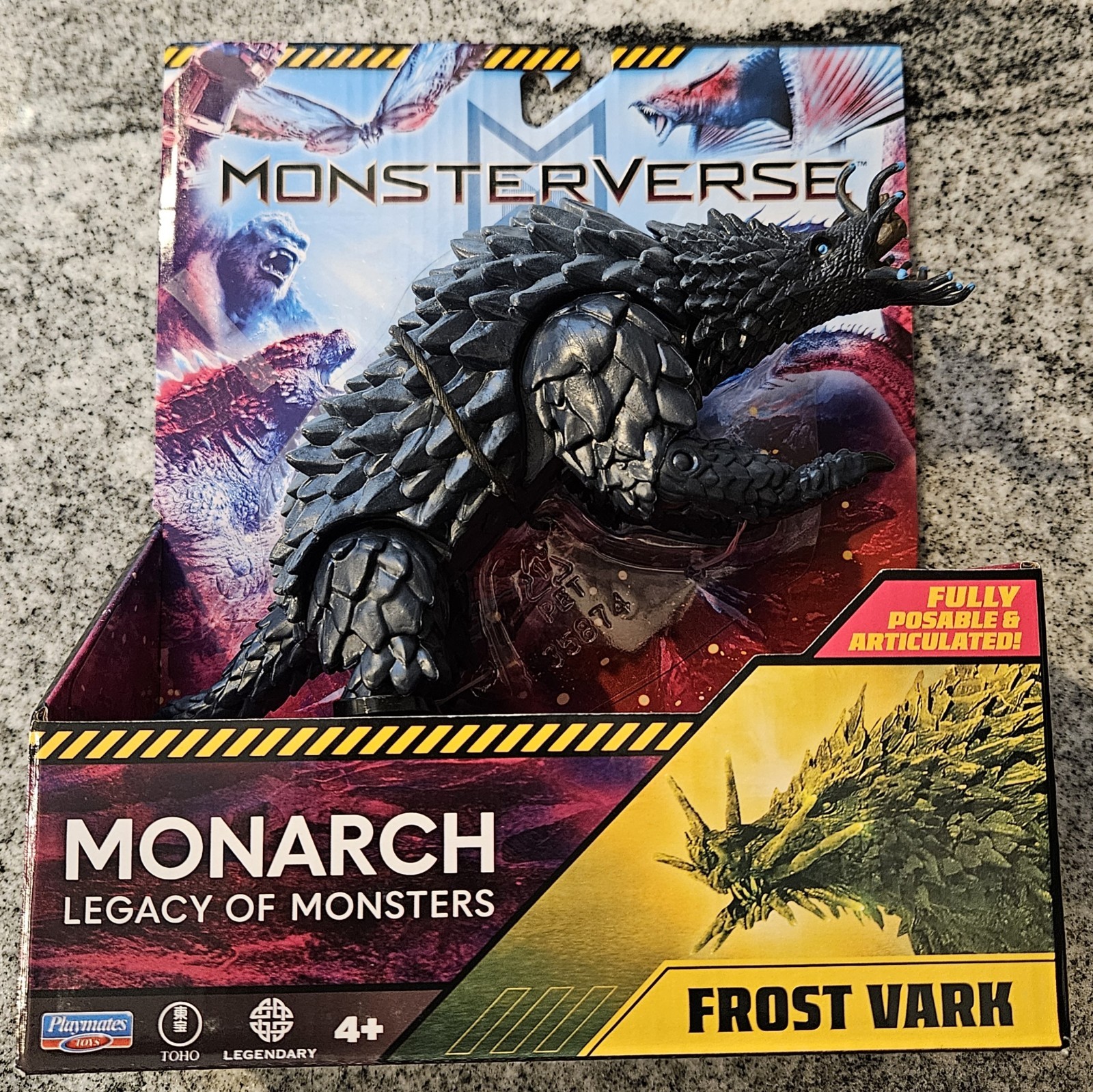 MonsterVerse FROST VARK Monarch Legacy Of Monsters Godzilla 7&Prime; Action Figure New