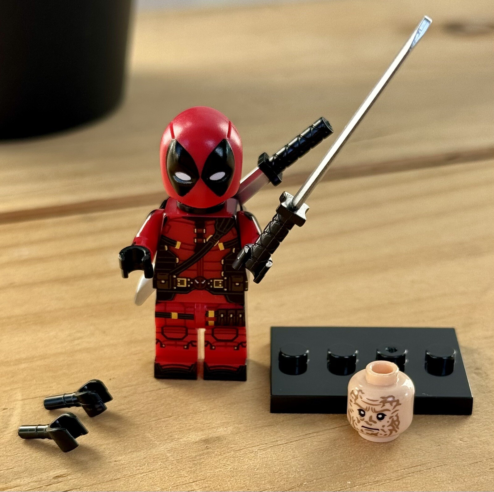 Deadpool Reynolds MCU X-Men Mini Action Figure Marvel DC Comics Customizable Toy