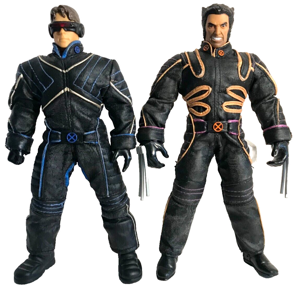 10&Prime; Wolverine Hugh Jackman Cyclops X-Men Figures Deadpool Toy Biz Unique Figures