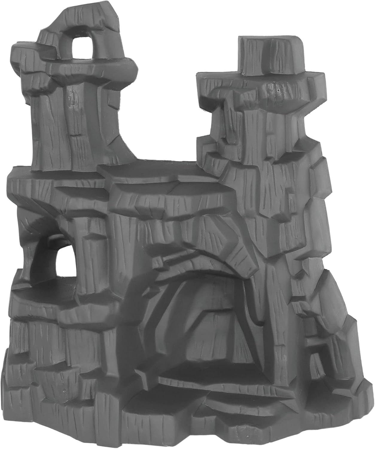 TimMee Battle Mountain Scenery-Dark Gray Figure Display & Play Terrain US Made