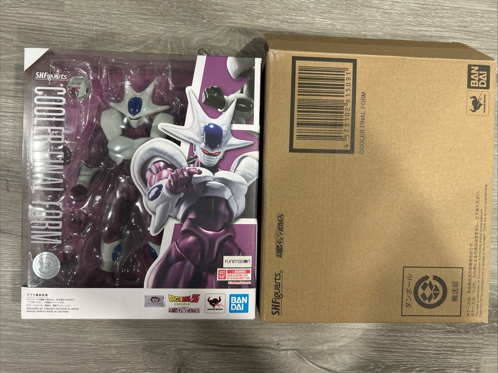 SH Figuarts Dragon Ball Z Cooler Final Form Bandai PBandai Exclusive 2021 Opened