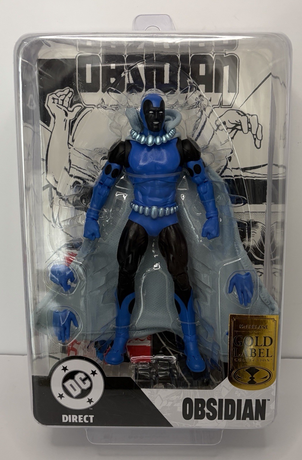 Mcfarlane DC Multiverse Page Punchers Gold Label Infinity Inc #16 OBSIDIAN