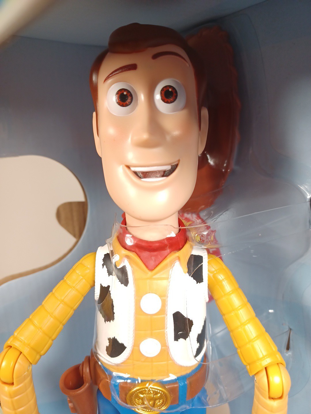 Disney Pixar Toy Story 5 Running Woody Talking Action Figure Mattel