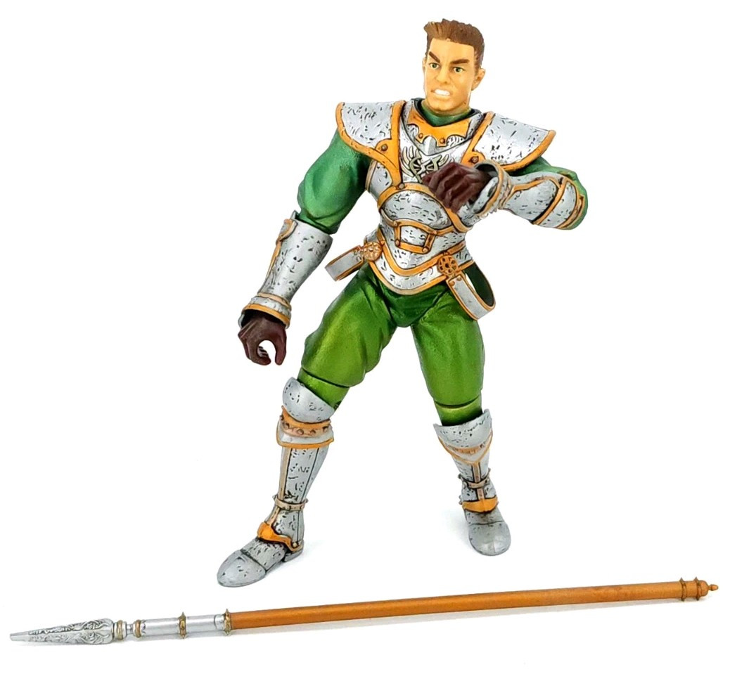 THE LEGEND OF DRAGOON LAVITZ #2 ACTION FIGURE LOOSE PlayStation Blue Box