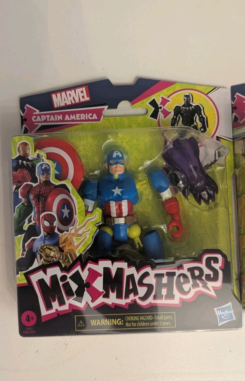 Mix Mashers Marvel Avengers 3x BUNDLE: Iron Man, Captain America, Black Panther
