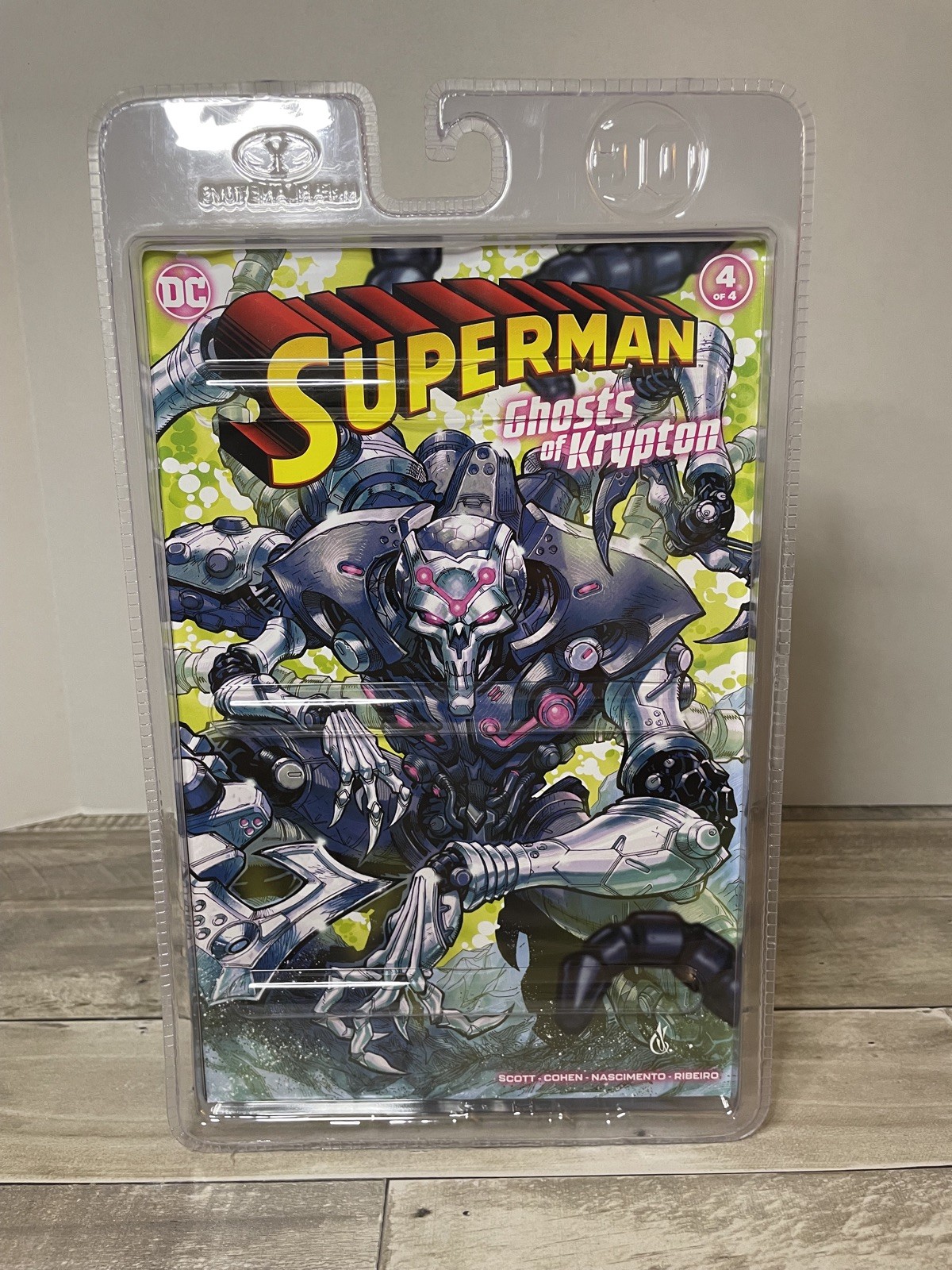 DC Direct McFarlane Toys Brainiac – Includes Exclusive Comic Book – NEW & SEALED