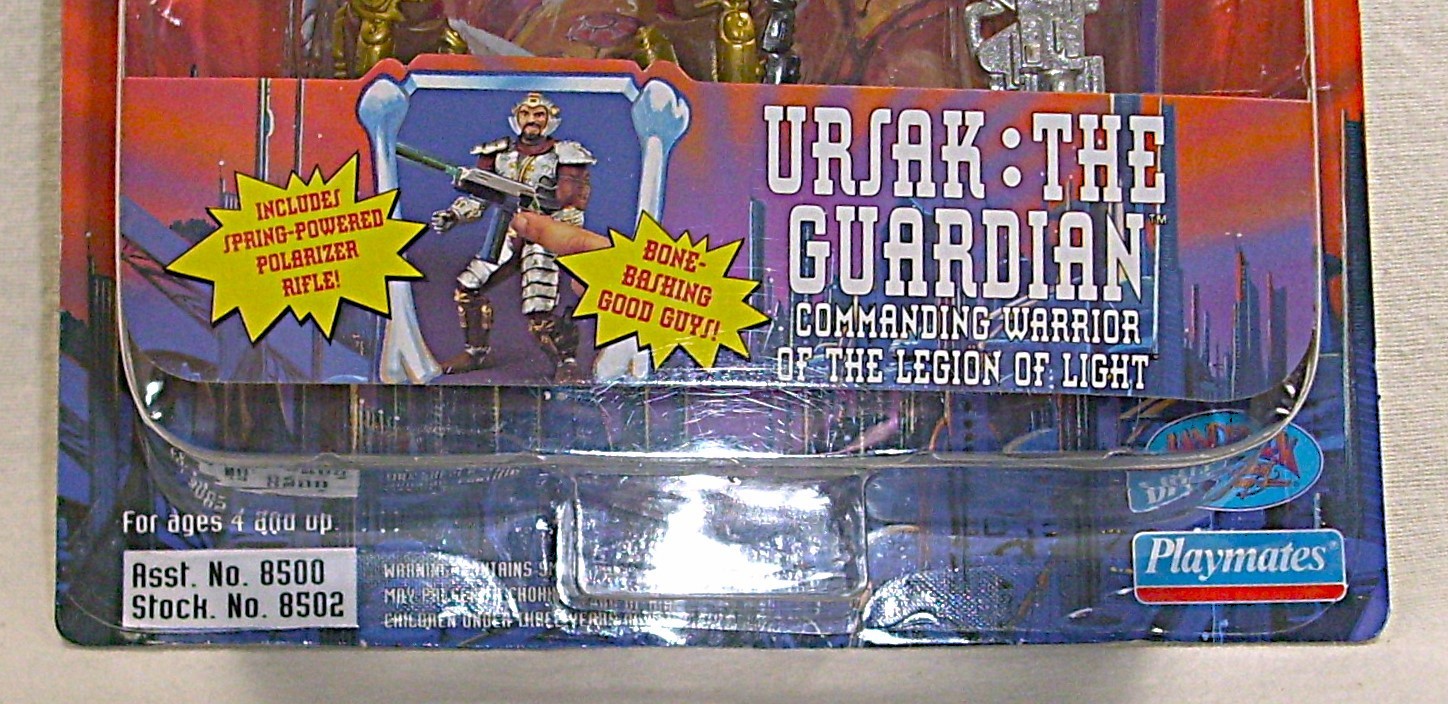 Vintage ☆ 1994 Playmates ☆ Skeleton Warriors☆URSAK : The GUARDIAN☆Action Figure