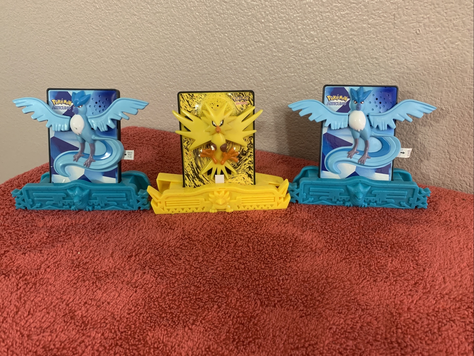 POKEMON BURGER KING 2000 Power Cards Lot Of 3 ( 2 ARTICUNO) ( 1 ZAPDOS) Sealed