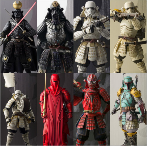 Boxed 7&Prime; Figure Model Movie Darth Vader Samurai Darth Maul Realization Toys Gift