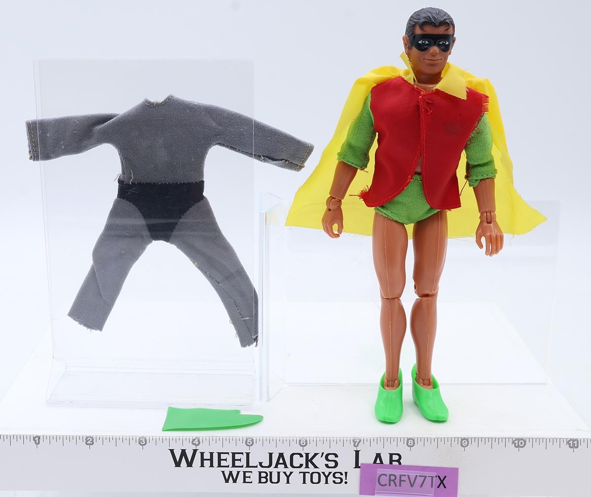 Robin Worlds Greatest Super Heroes 1973 Mego 8&Prime; Inch Action Figure Vintage