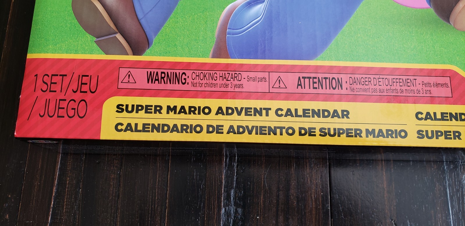 Nintendo Super Mario Pop-Up Environment 24 Pieces Advent Calendar Christmas NIB