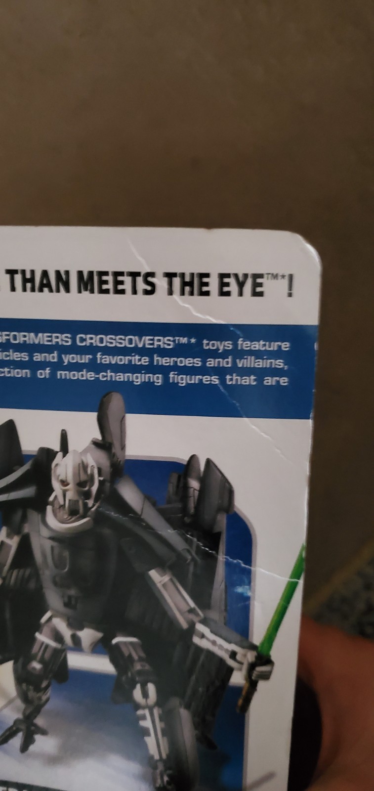 NEW: Star Wars Transformers Crossover: General Grievous to Grievous Starfighter
