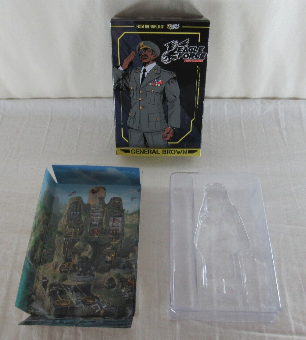 Eagle Force Returns General Brown #02 Box FMF 2023 BBTS Exclusive NO FIGURE