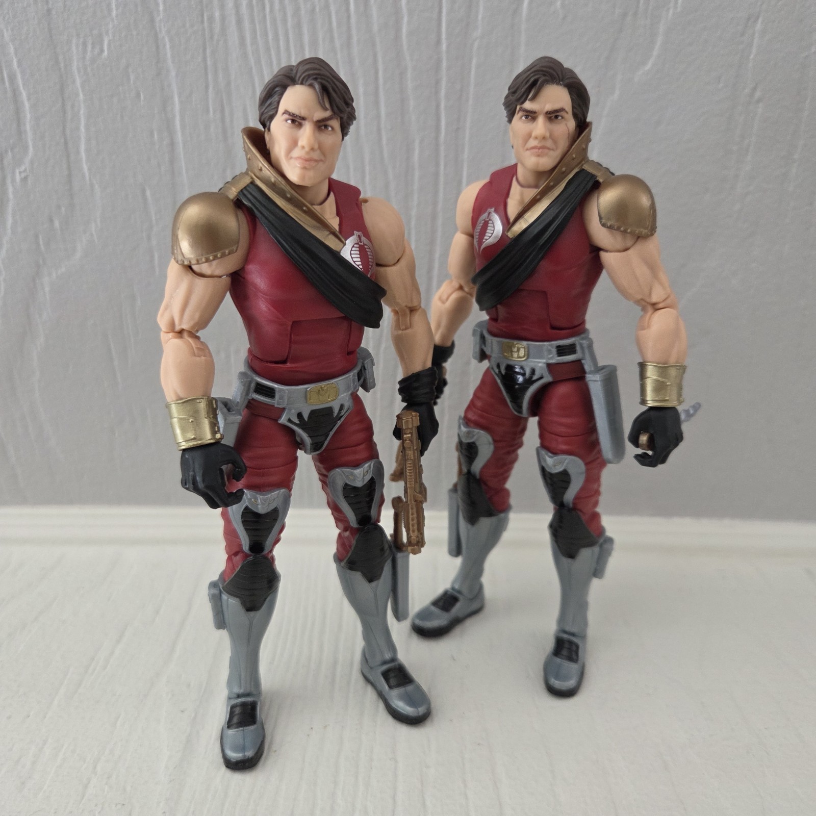 GI Joe Classified Xamot & Tomax #82 Crimson Strike Cobra Near Complete* Hasbro