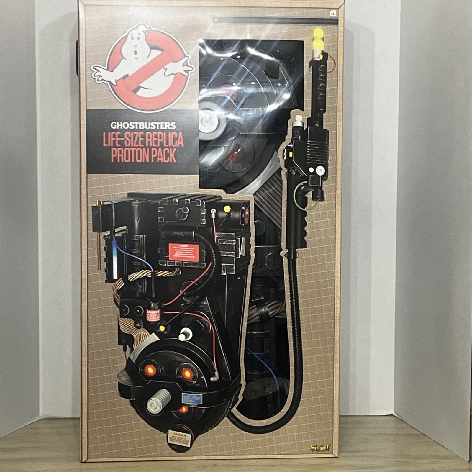 Spirit Halloween Life-Size 1/1 Ghostbusters Proton Pack – New/Sealed!!