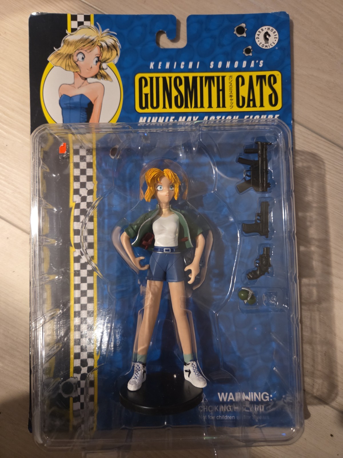 Kenichi Sonoda&rsquo;s GUNSMITH CATS: Minnie-May Action Figure ~ Dark Horse 2001