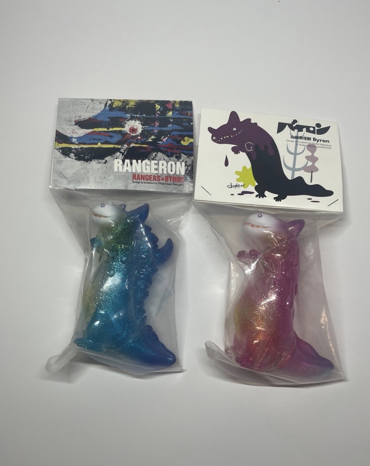RANGEAS × BYRON Limited Soft Vinyl Figure by TG9 & Shoko Nakazawa Limited Set