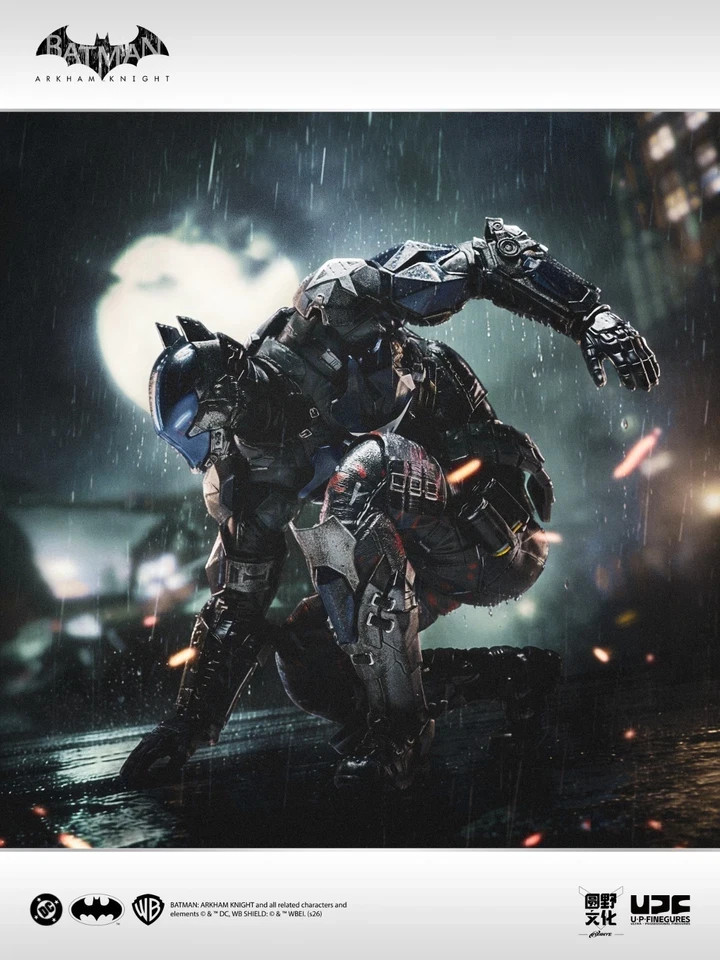 New In Hand LPZZ 1/12 Arkham Knight UPF Collectible Male Action Figure Model Toy