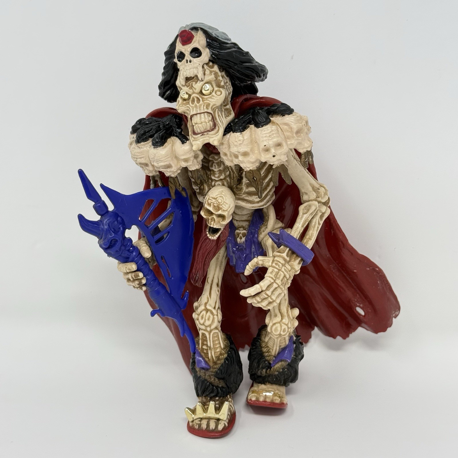 Skeleton Warriors Baron Dark 1994 Playmates Action Figure Weapon Loose