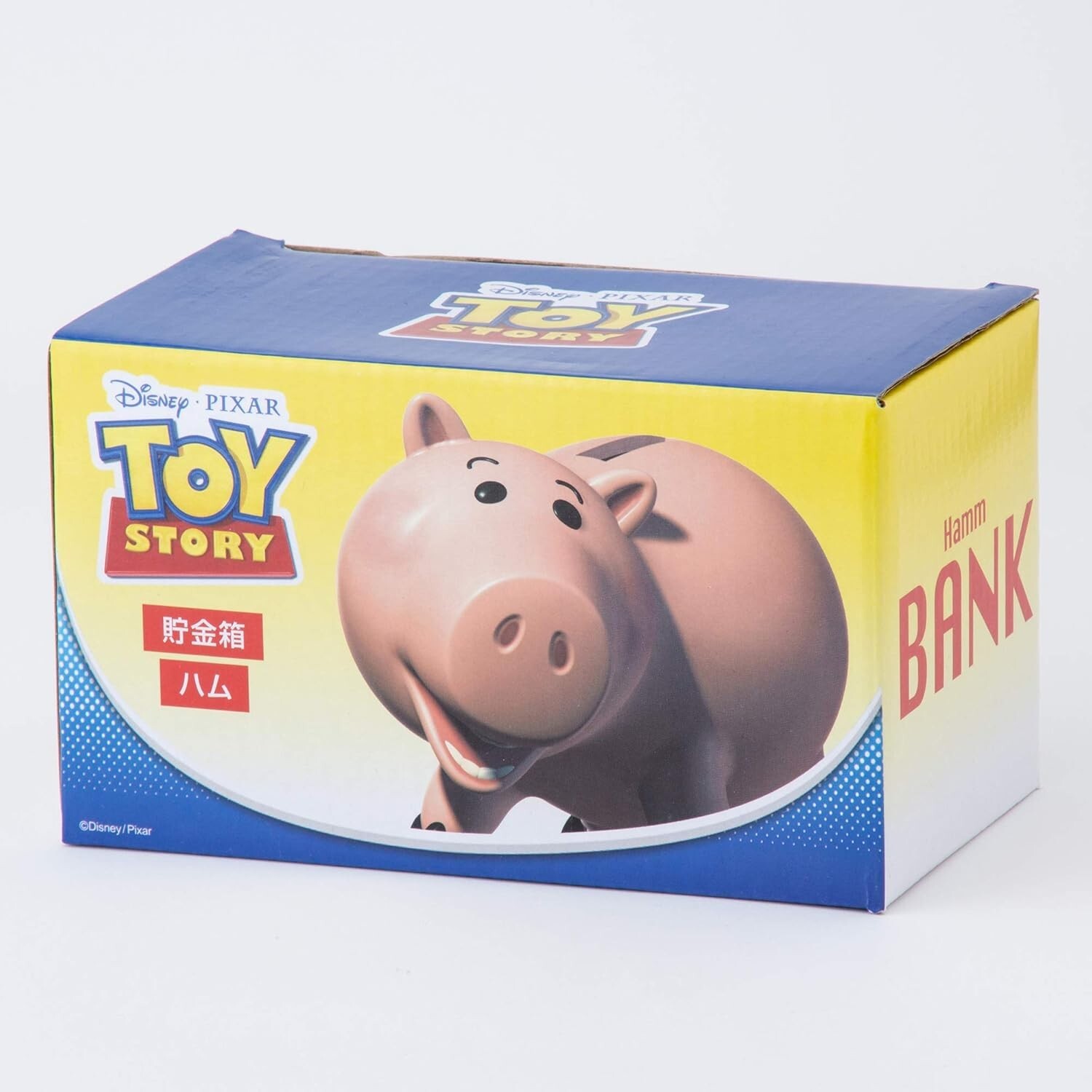 Disney Pixar Toy Story Hamm Ceramic Piggy Bank Sun Art SAN2526 Unused From Japan