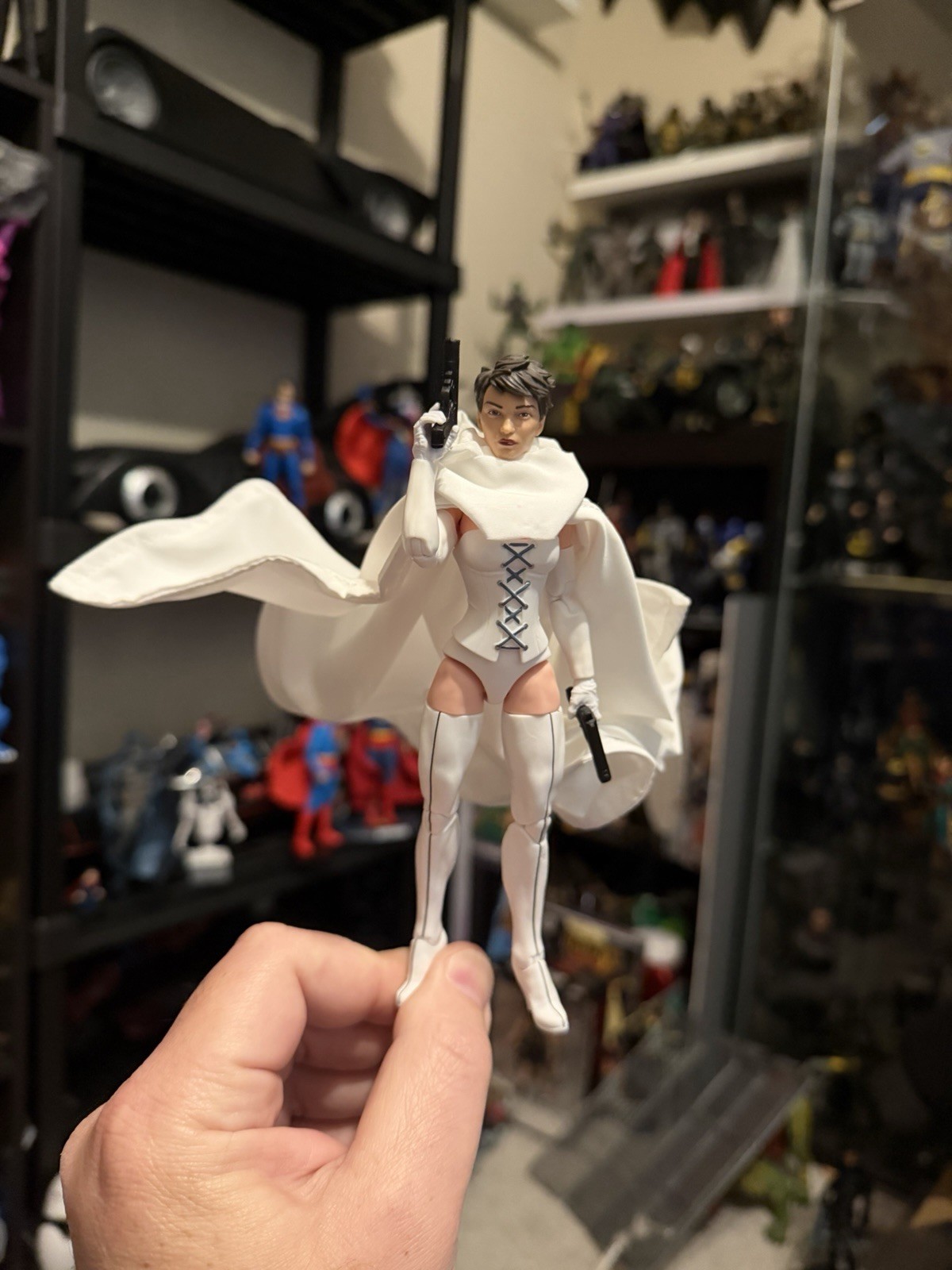 Custom Ghost Action Figure Dark Horse Comics Adam Hughes Marvel Legends 1/12