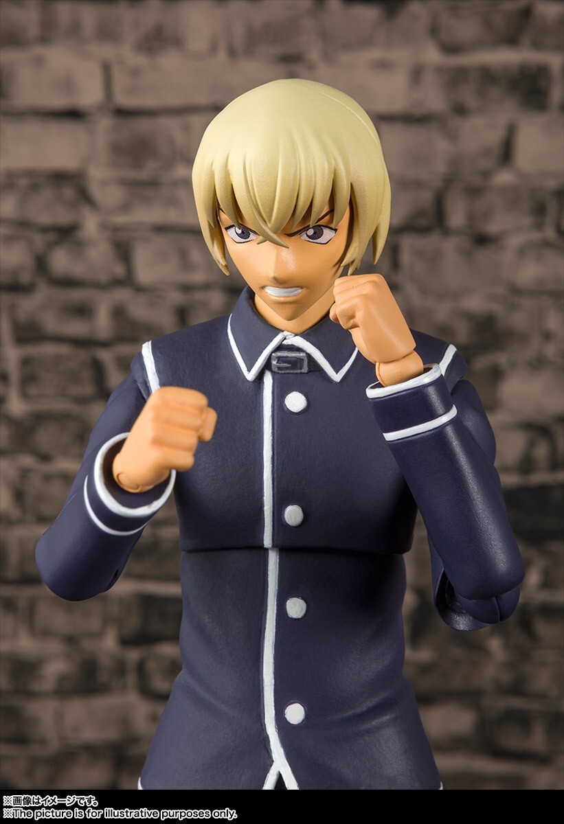 BANDAI S.H.FIGUARTS DETECTIVE CONAN TORU AMURO 160mm ACTION FIGURE