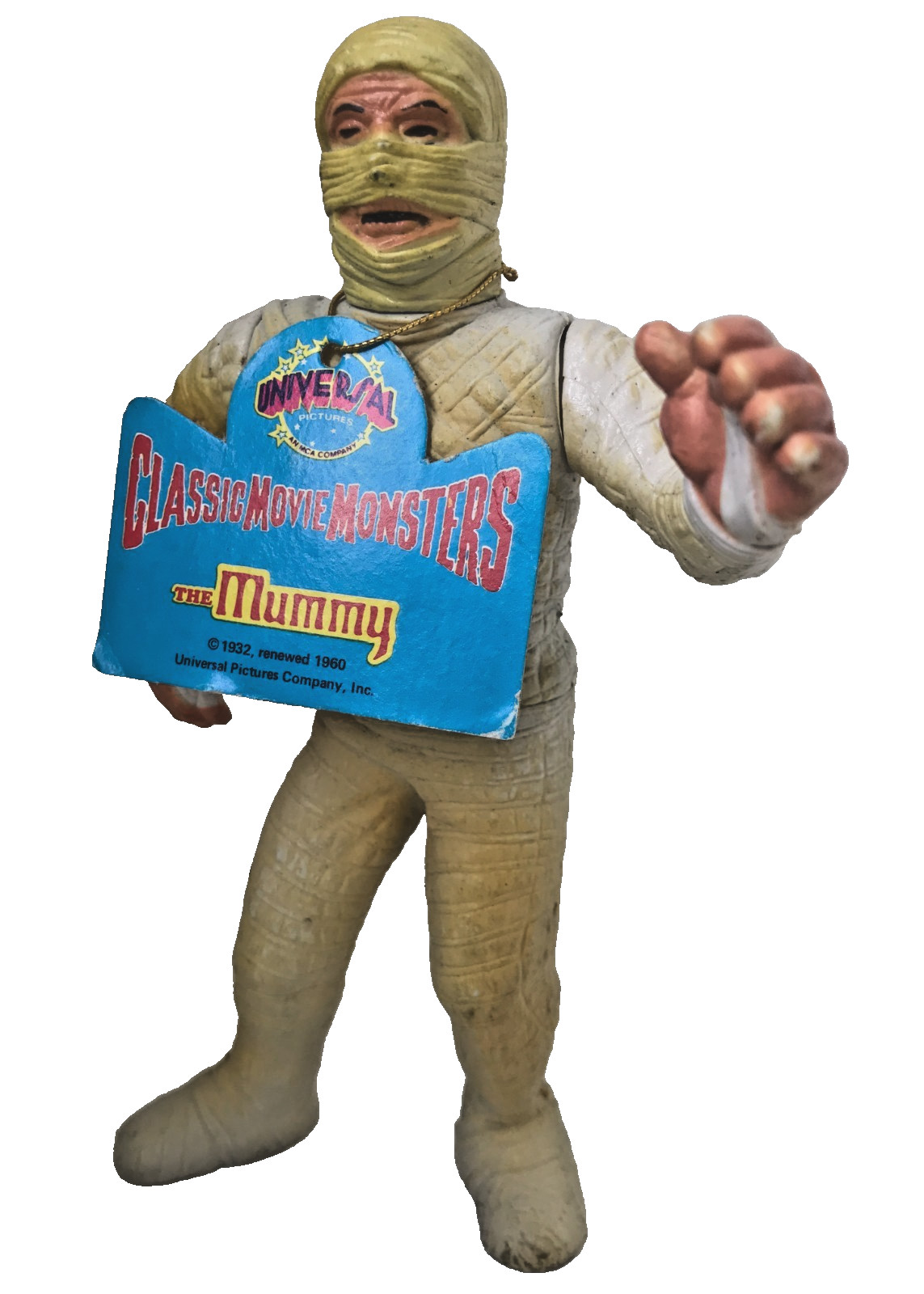1986 Universal Pictures Classic Movie Monsters The Mummy 7.5&Prime; Imperial Figure