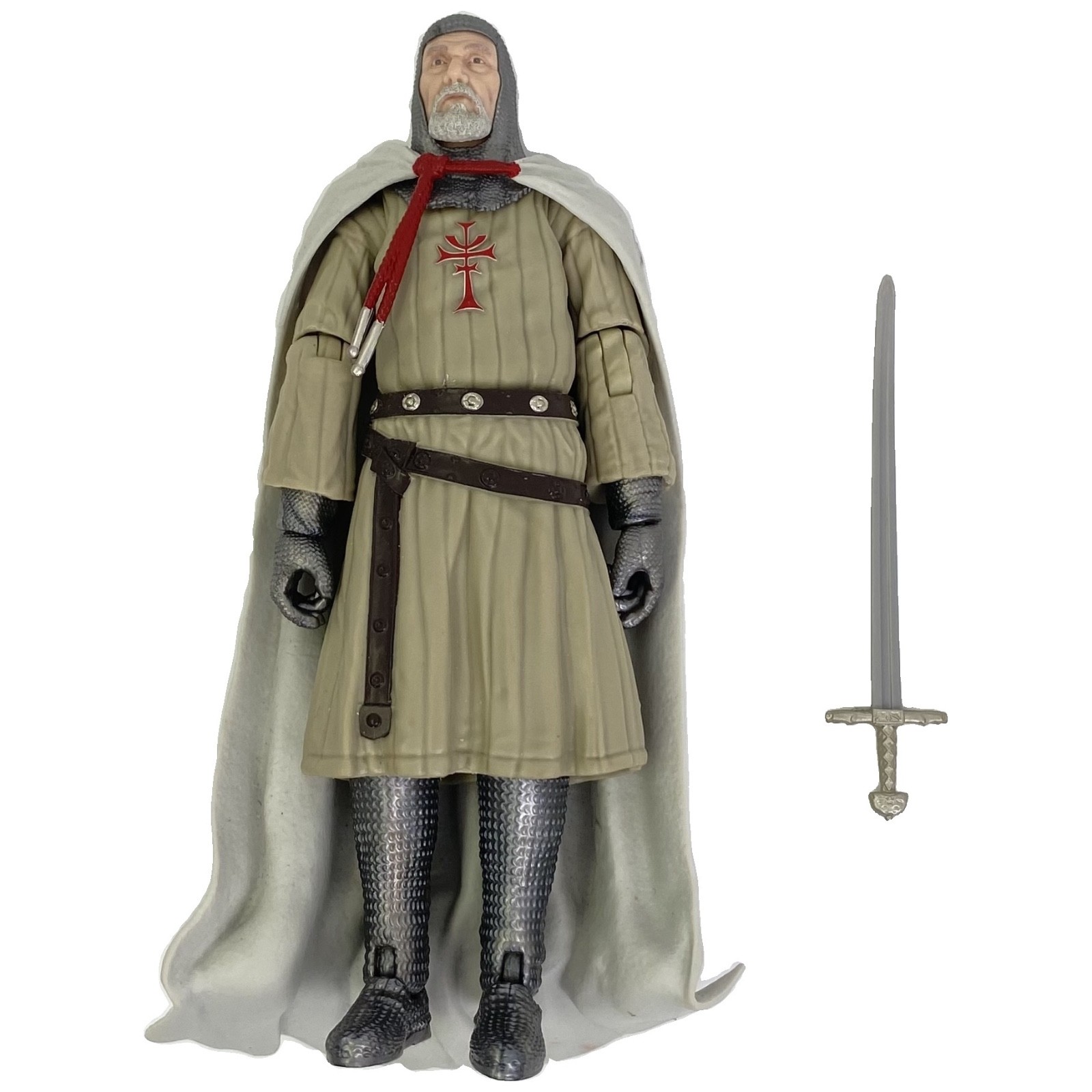 Indiana Jones Adventure Series Grail Knight 6&Prime; Action Figure With Sword Hasbro