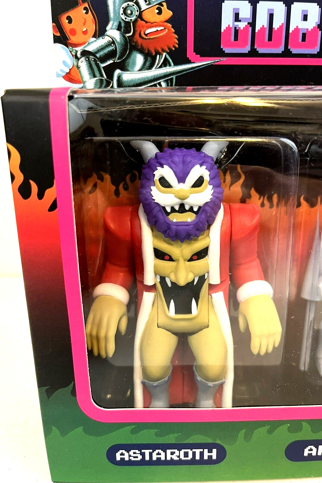 GHOSTS&rsquo;N GOBLINS~ReAction Figures~Super7~Zombie Set~Astaroth-Arthur-Zombie~New
