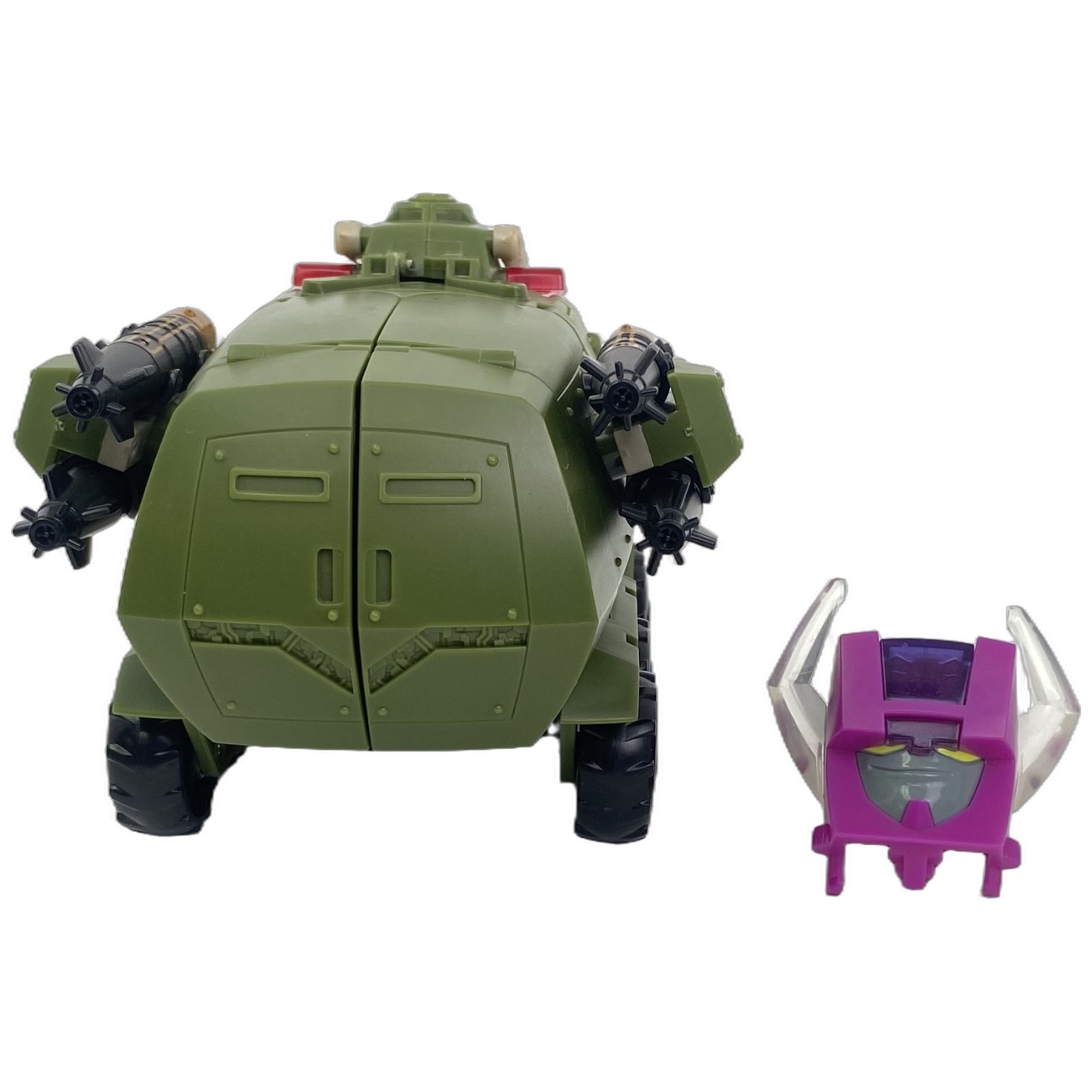 Transformers Animated Bulkhead Action Figure Leader Class Complete Hasbro Used