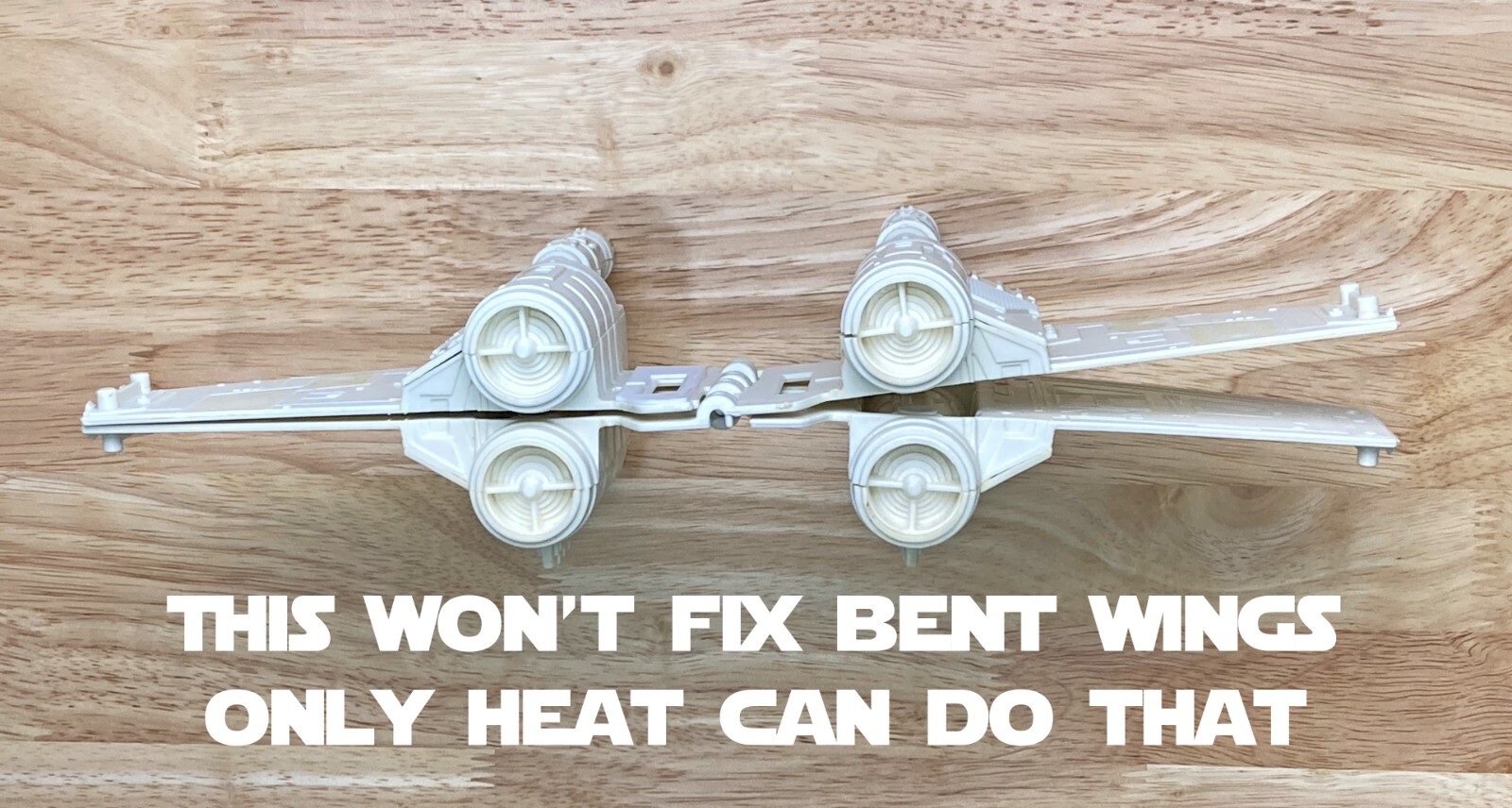 Vintage Star Wars X-Wing Fighter Broken Wing Repair Kit
