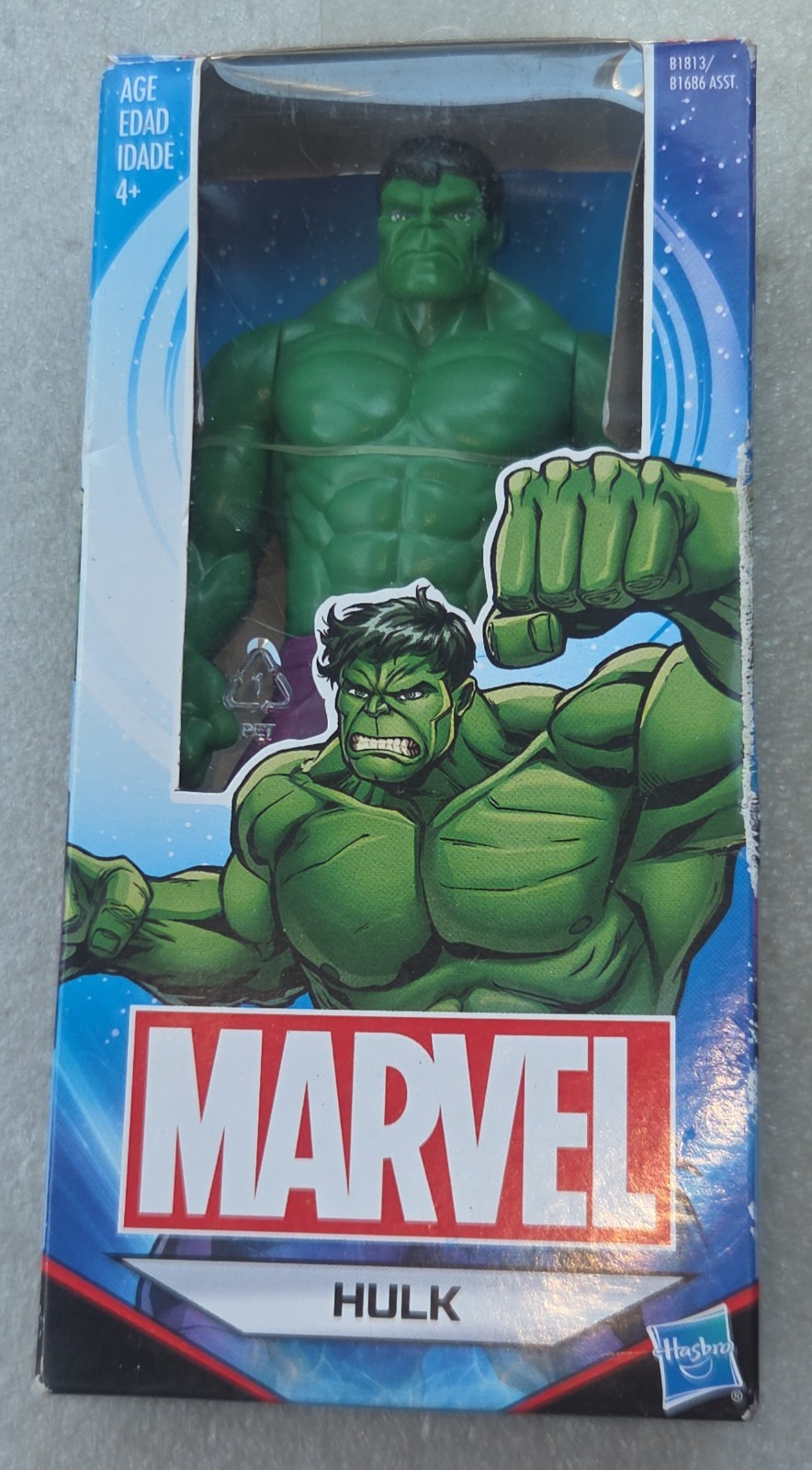Marvel Hulk Action Figure 6&Prime; New Original Package Hasbro Ages 4 & Up Must See!