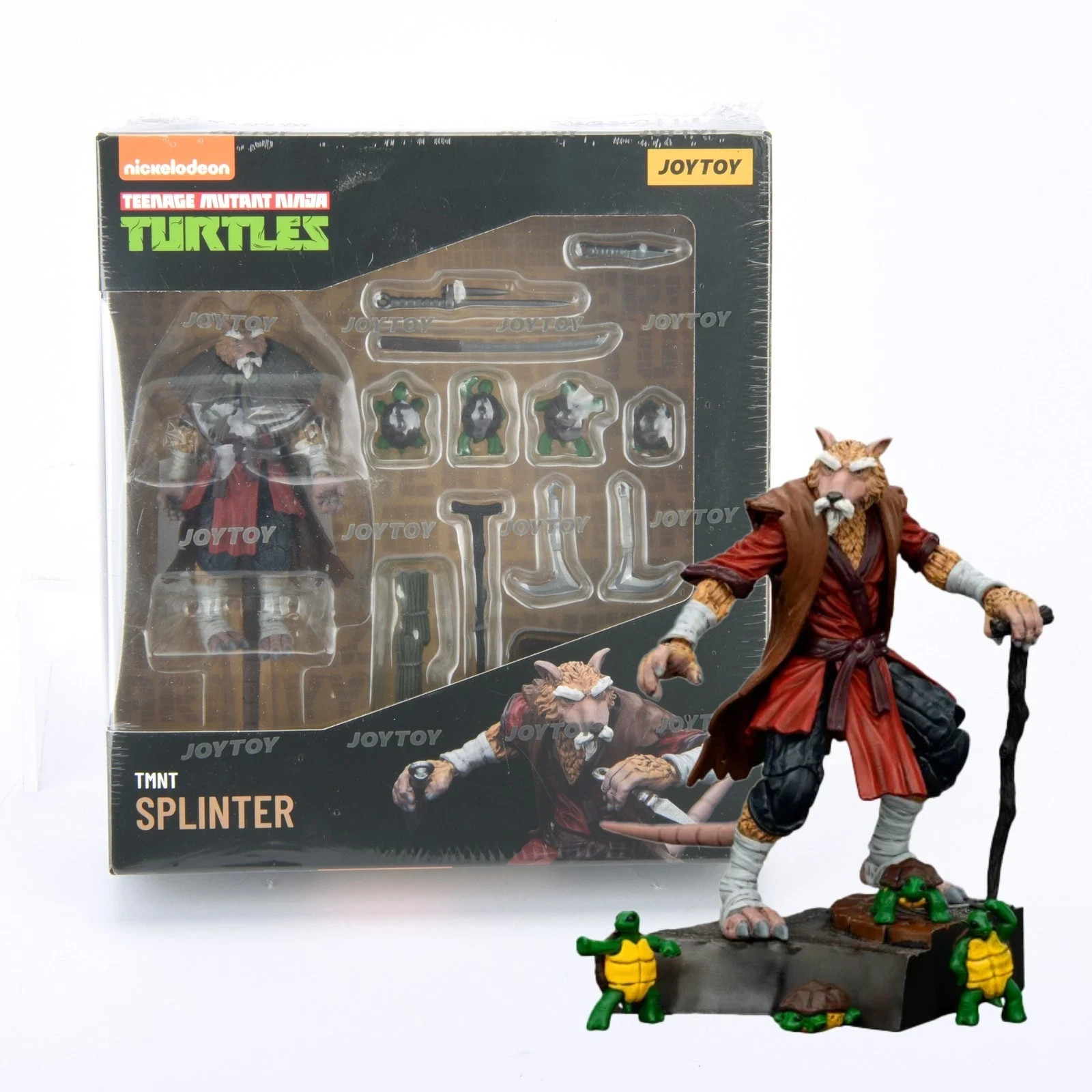 Joytoy Teenage Mutant Ninja Turtles TMNT Action Figure Toy Gift – Splinter