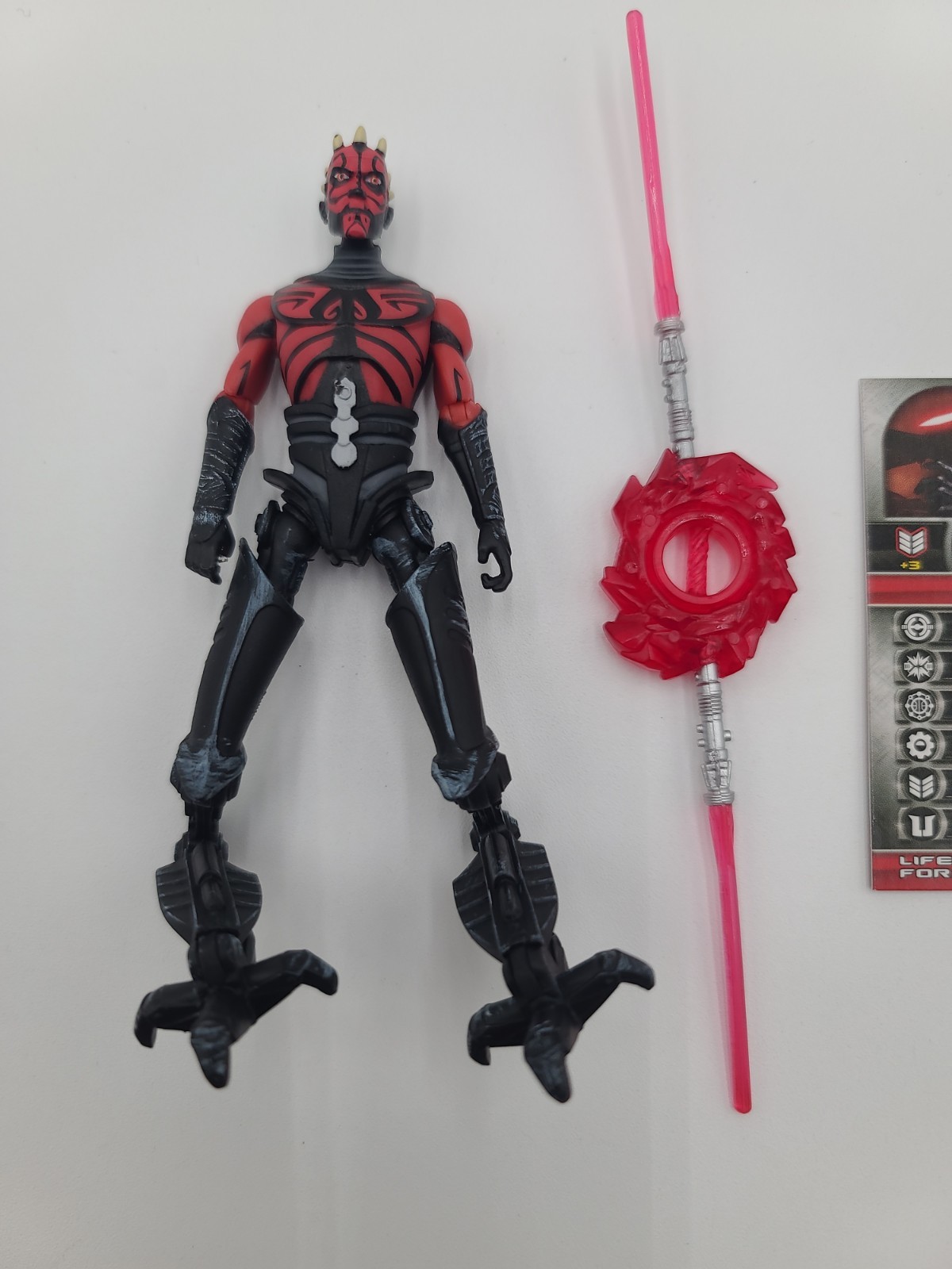 2013 Star Wars: The Clone Wars Collection – Cyborg Darth Maul CW08 Figure #1