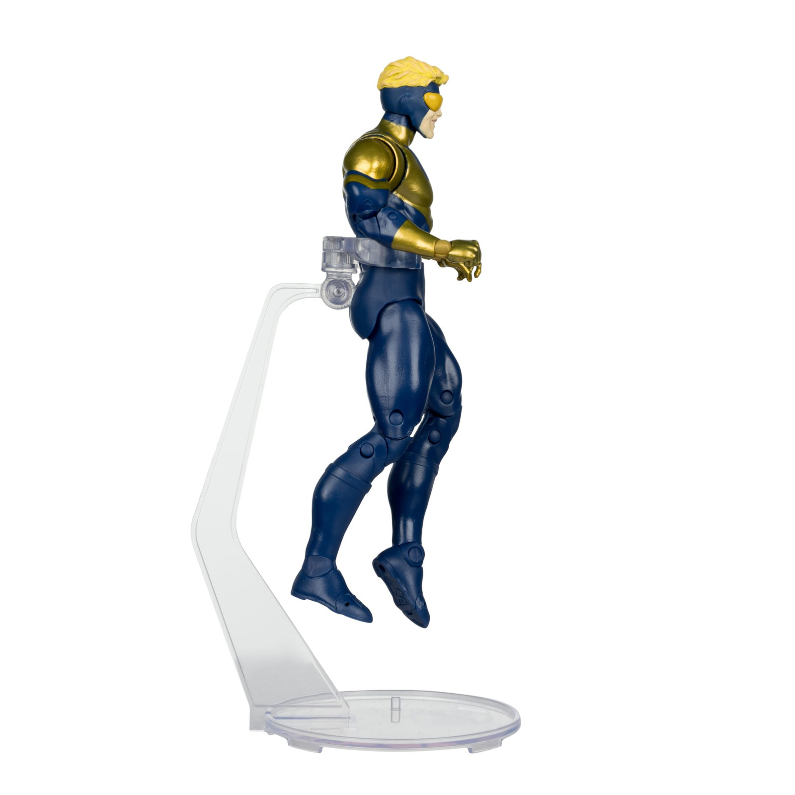 DC Multiverse Booster Gold 7 Inch Action Figure with Flight Stand and Art Card