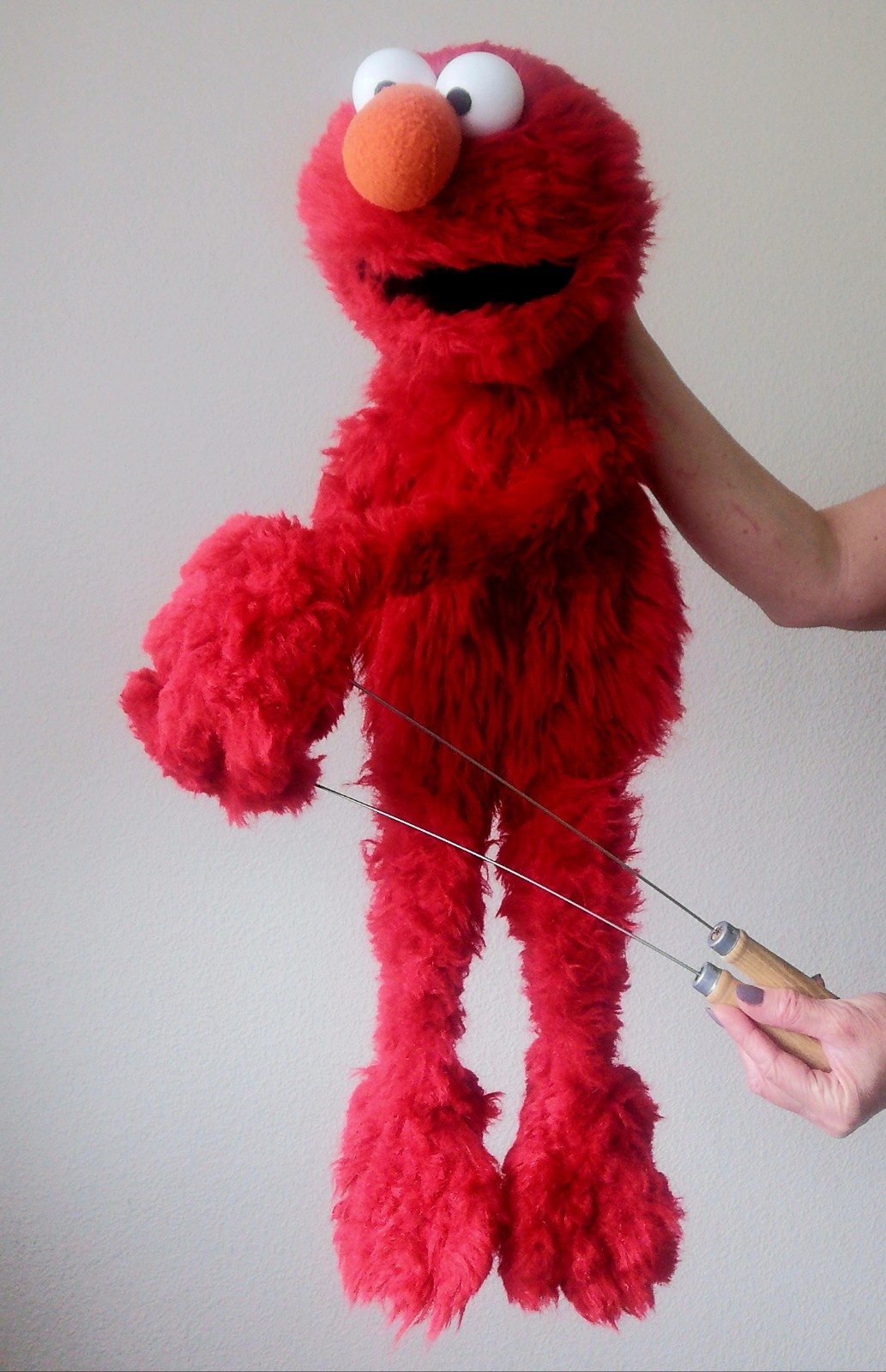 Elmo Muppet Puppet, Handmade