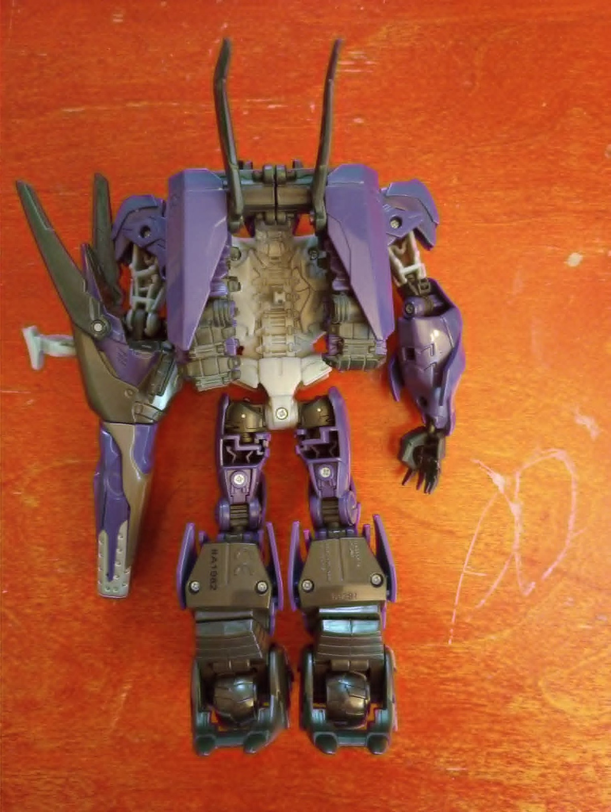 Transformers Prime Shockwave Beast Hunters Voyager Class Incomplete