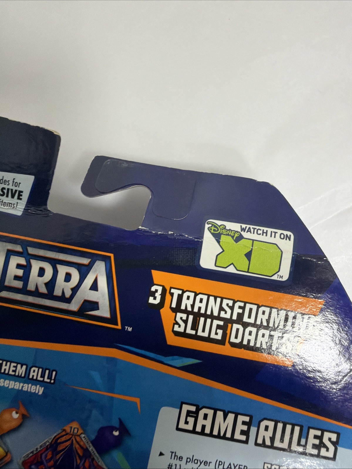 Slugterra Blaster Evo Dart Transforming Slug Darts 3pack Burpy V1 Joule Spinner