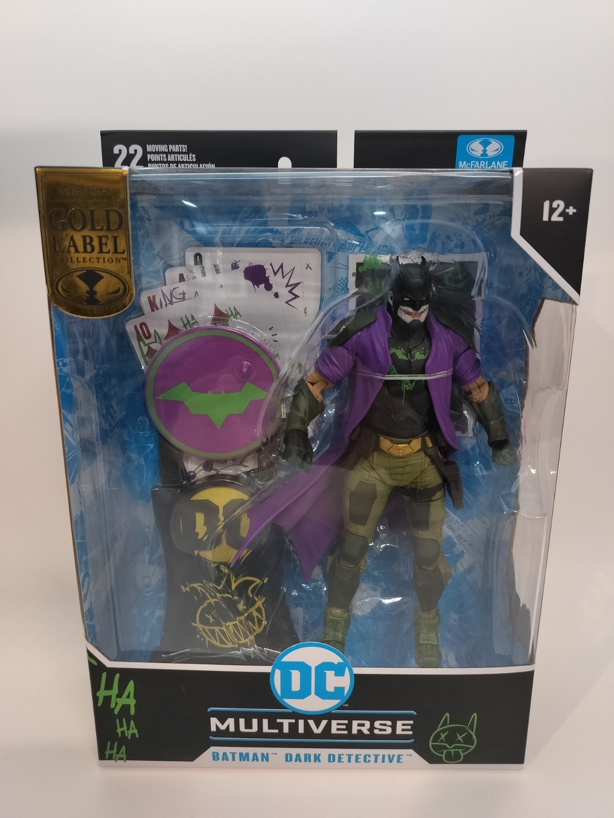 Mcfarlane DC Mulitiverse Batman Dark Detective Future State Gold Label Jokerizer