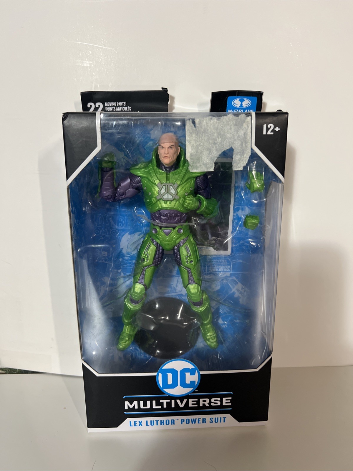 McFarlane Toys DC Multiverse Lex Luthor Power Suit Green 7” Action Figure