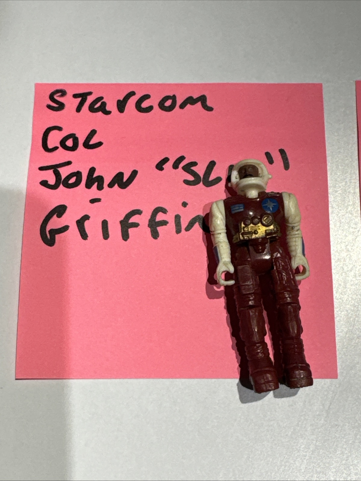 1986 Coleco Starcom US Space Force Shadow Force Action Figure Lot 6 Figures