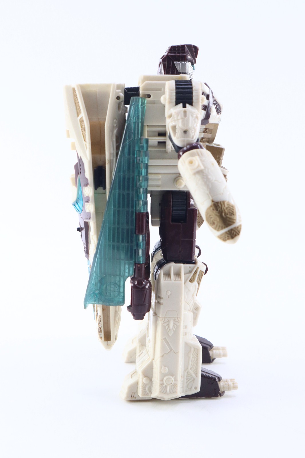 2005 Transformers Cybertron Voyager Class Vector Prime Figure Incomplete