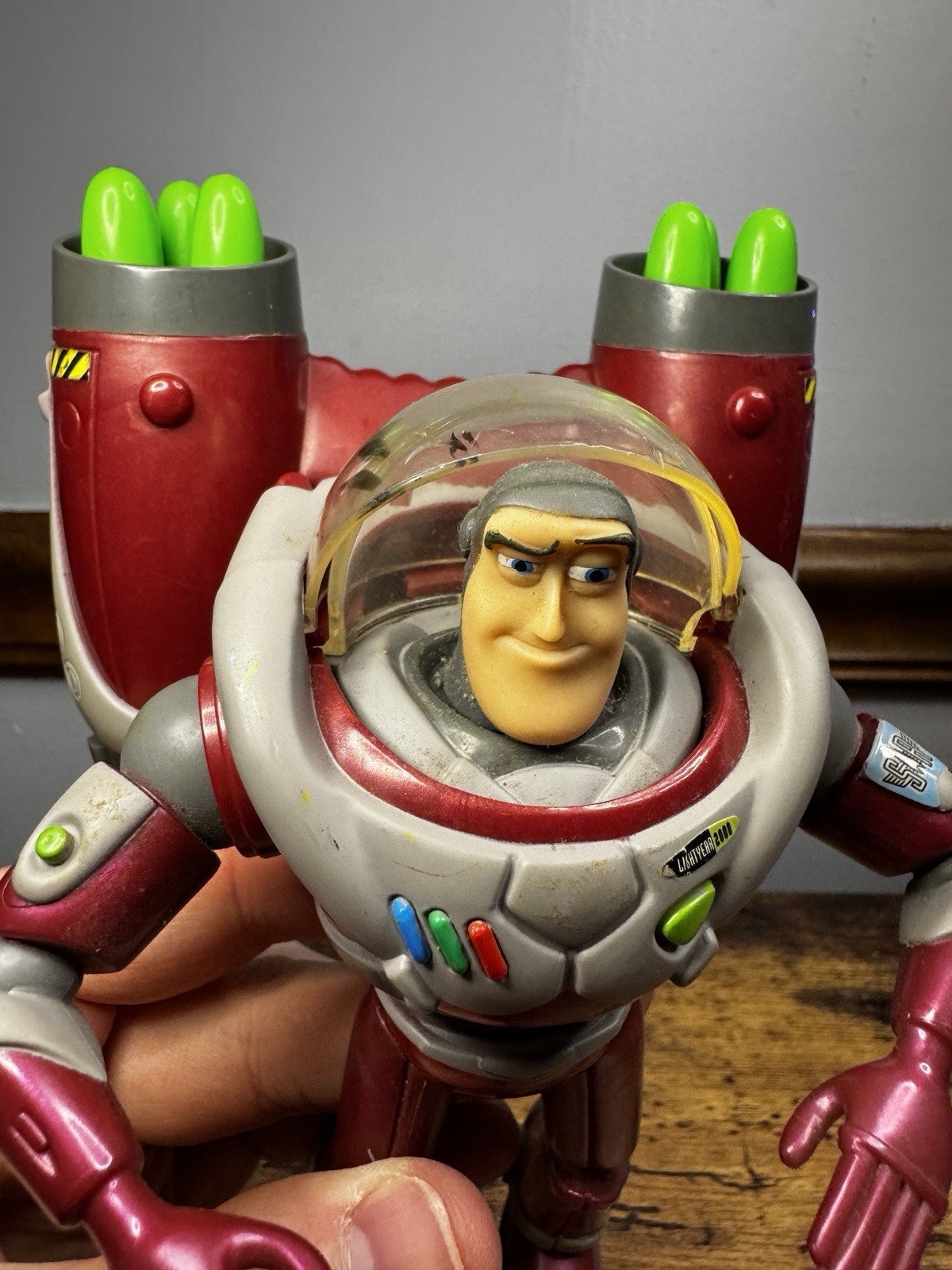 Disney Rocket Force Triple Threat Buzz Lightyear Toy Story 2 Figure – COMPLETE!