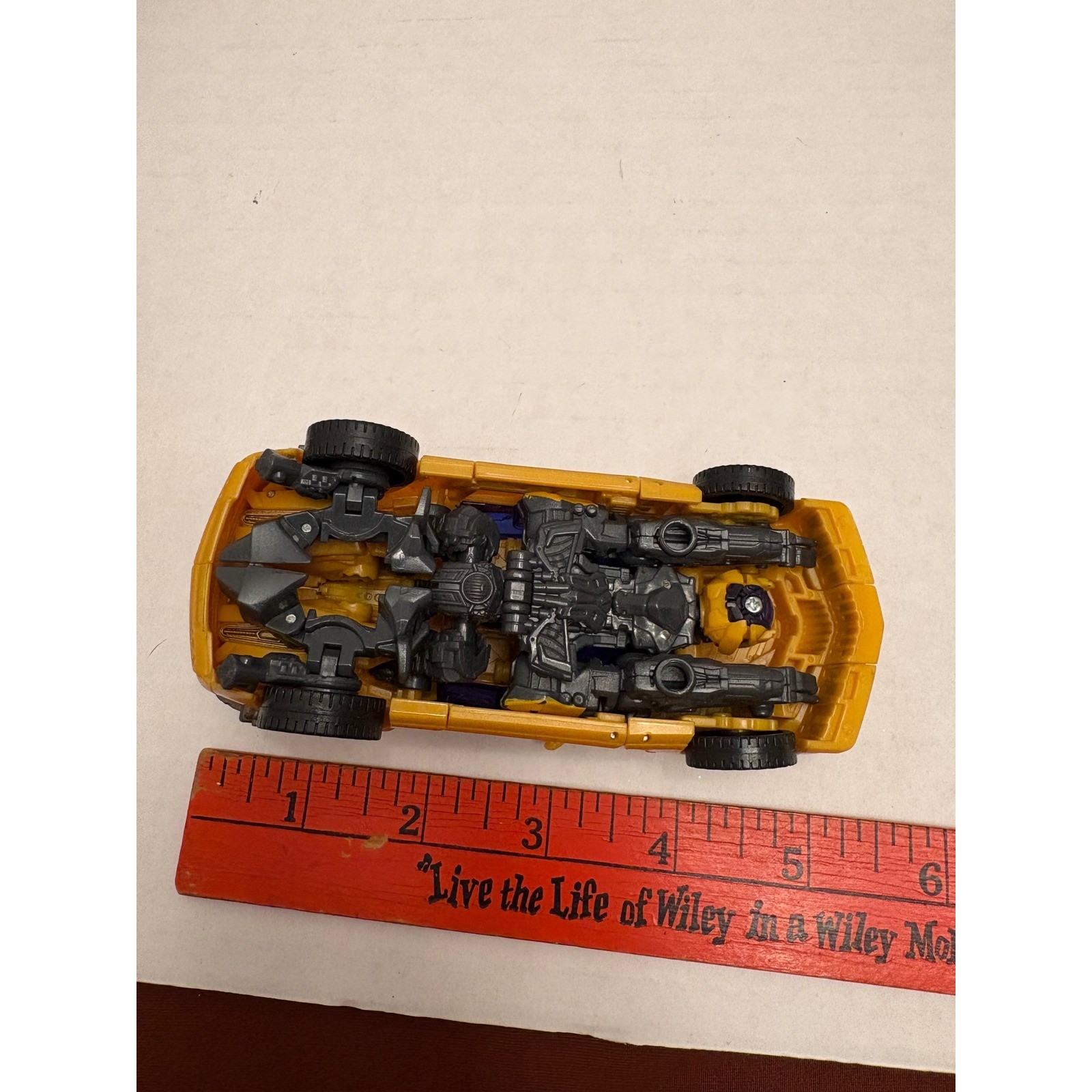 Transformers Action Figure Lot Optimus Prime Bumblebee Ironhide Sideswipe 5pc