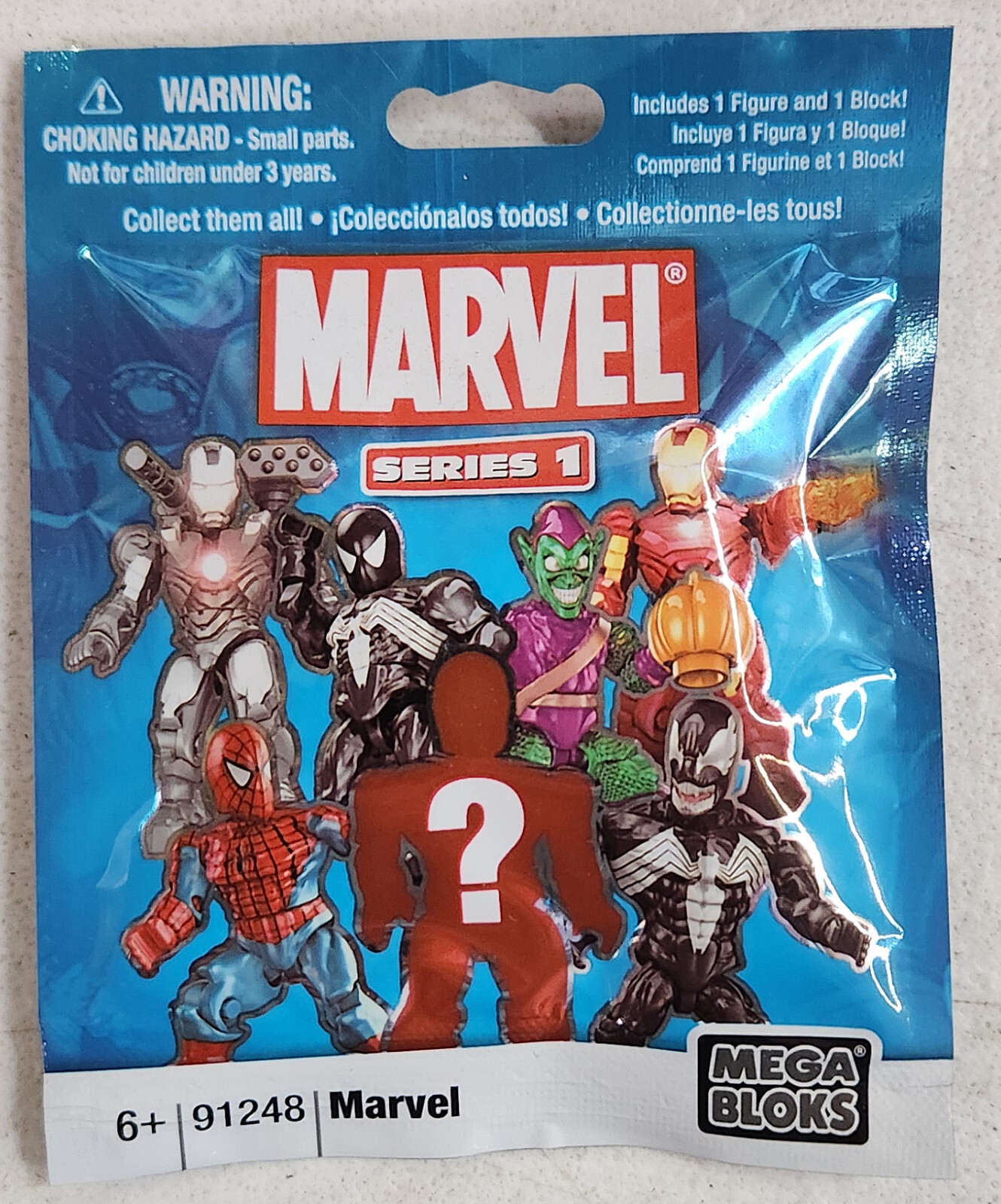 MARVEL MEGA BLOKS « SERIES 1 » BLIND BAG (BRAND NEW)