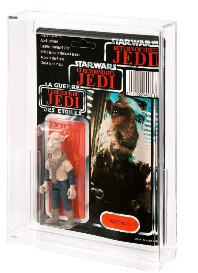 Star Wars /GI Joe / IJones / Carded Figures Acrylic Display Case « B »