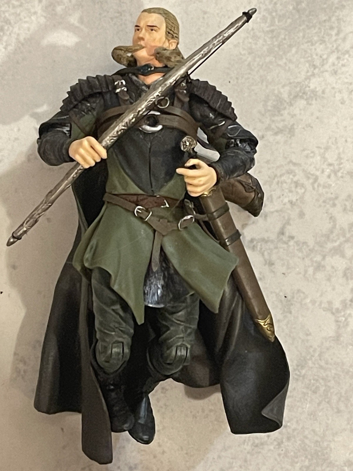 2003 Lord of the Rings LEGOLAS W/ROHAN ARMOR Return ofthe King Figure