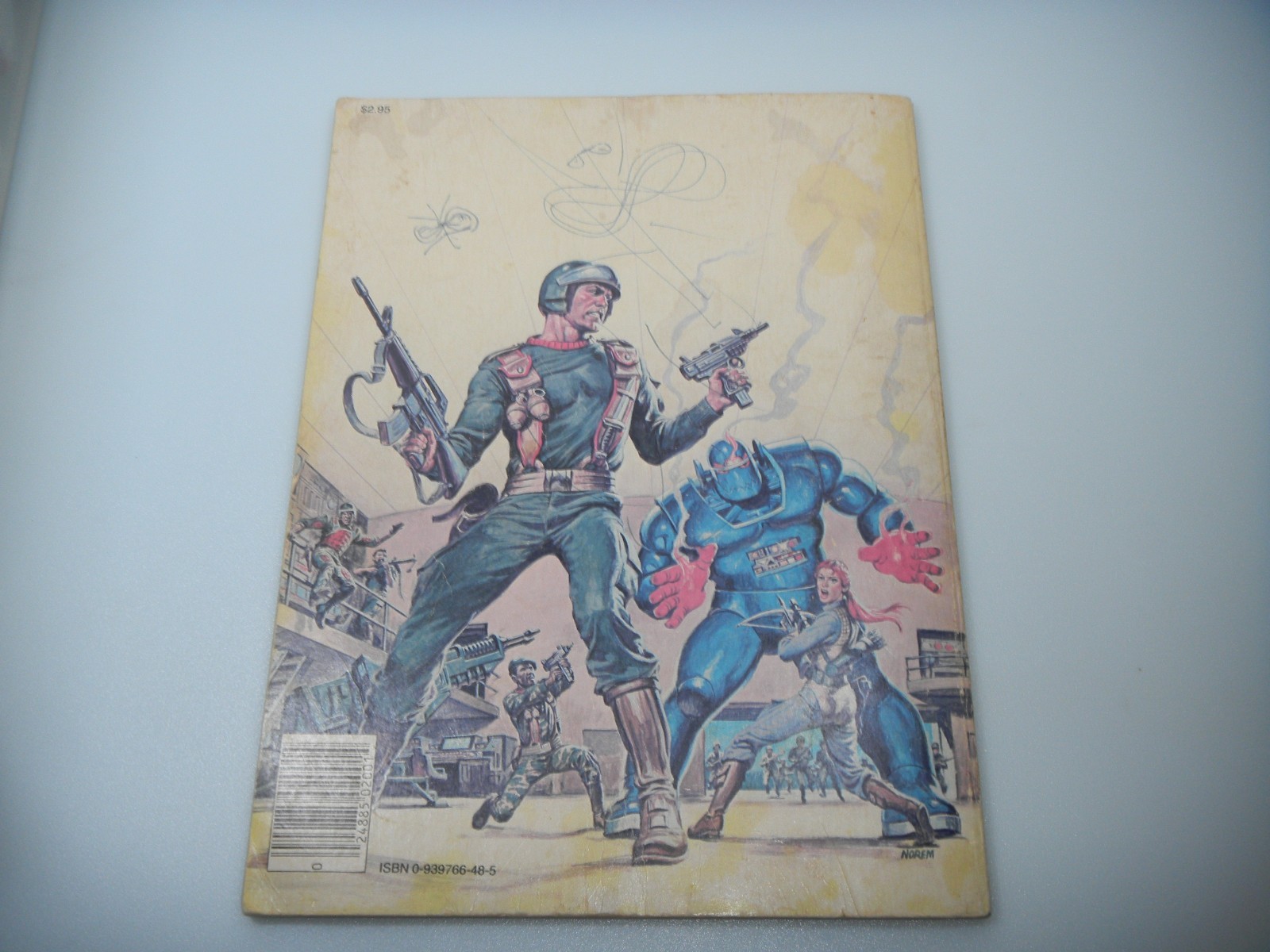 1982 The Trojan Gambit Marvel Comic Book Vintage G.I. GI Joe Cobra 3.75 ARAH