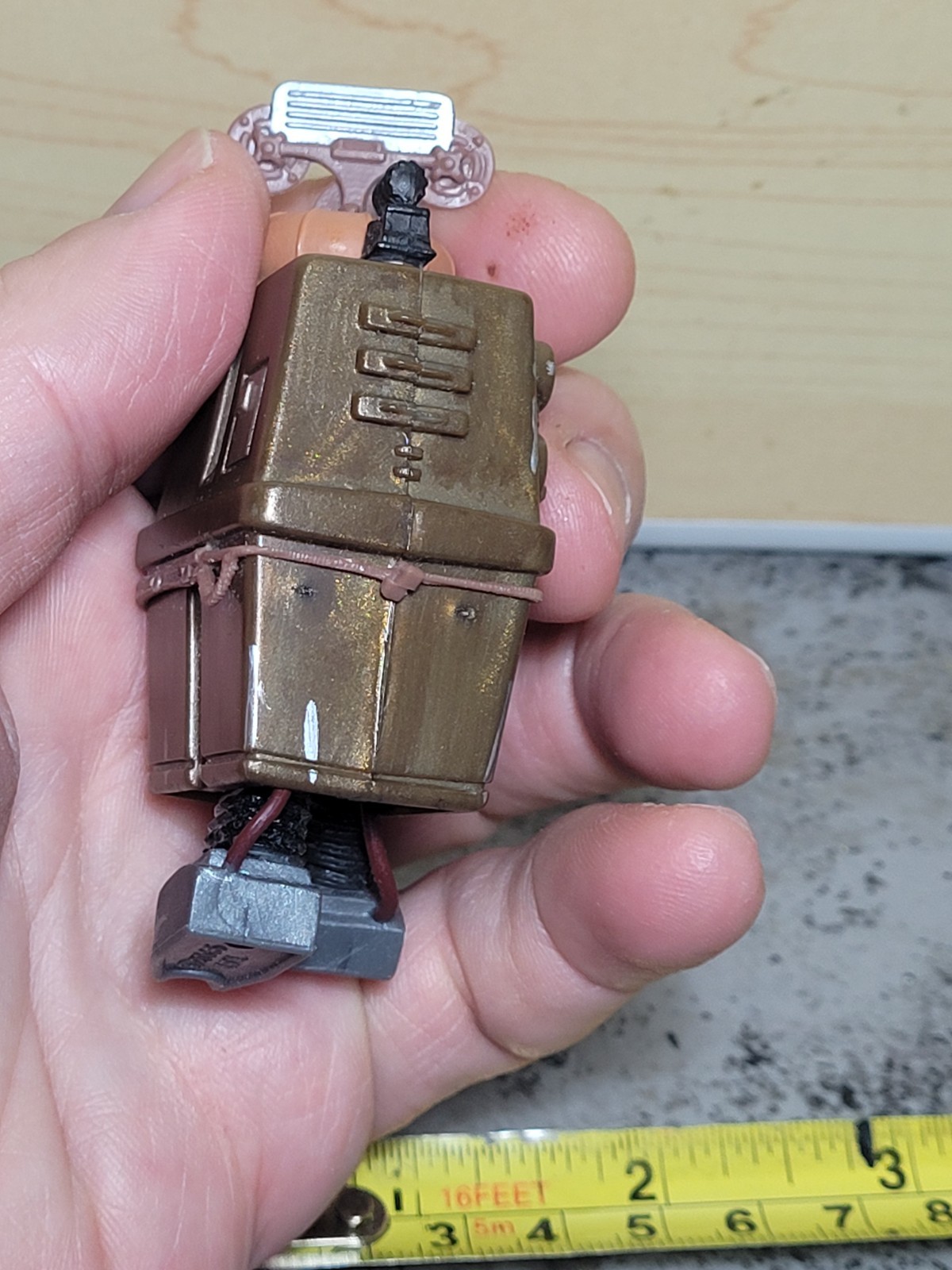 Star Wars Loose Hoth Gonk (Power Droid) 2005 3&Prime; GOLD/BRONZE Color SAGA