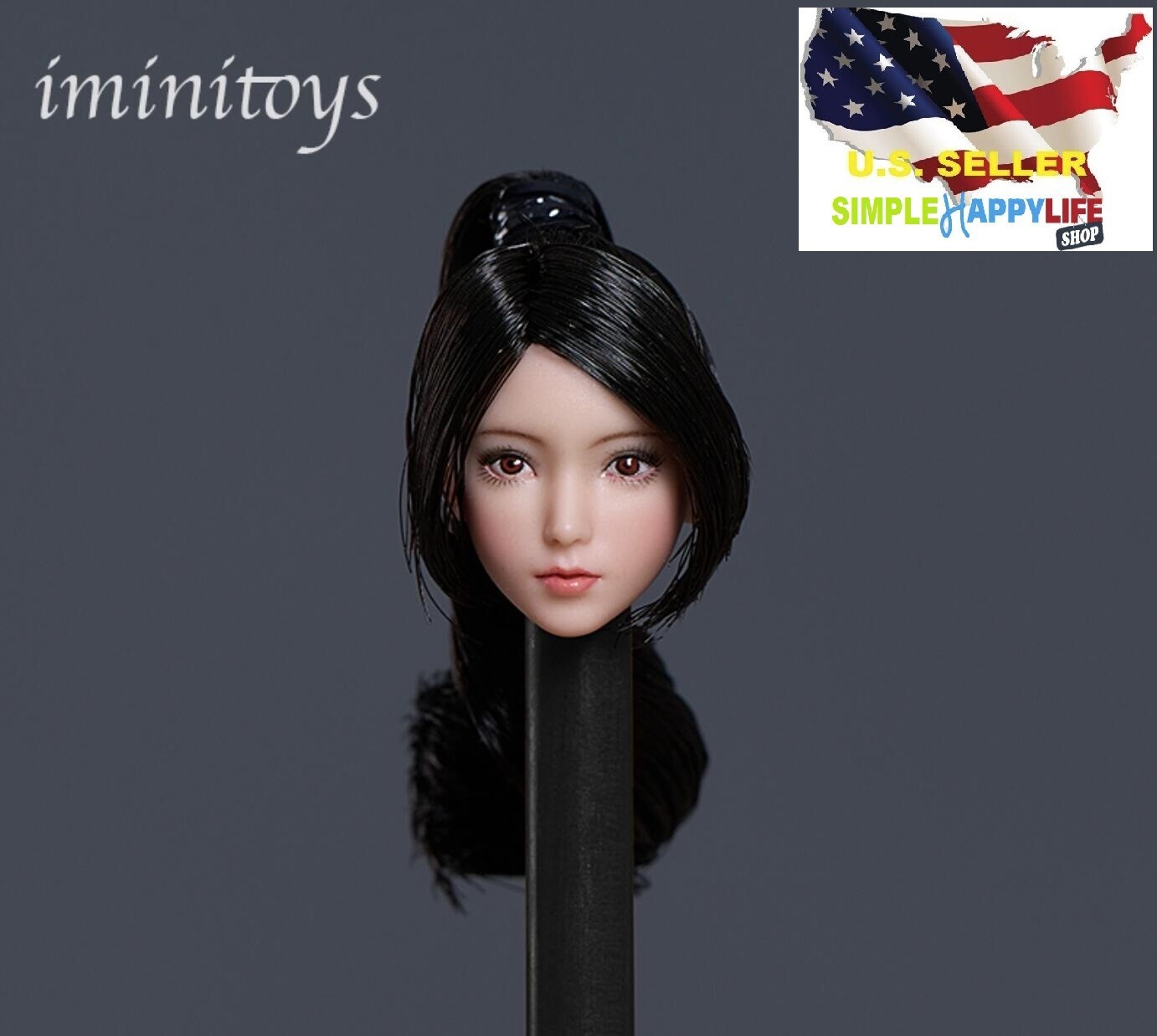 1/12 female Head Pale for 6&Prime; phicen TBLeague figure T01A T03A T04A M019B ❶USA❶